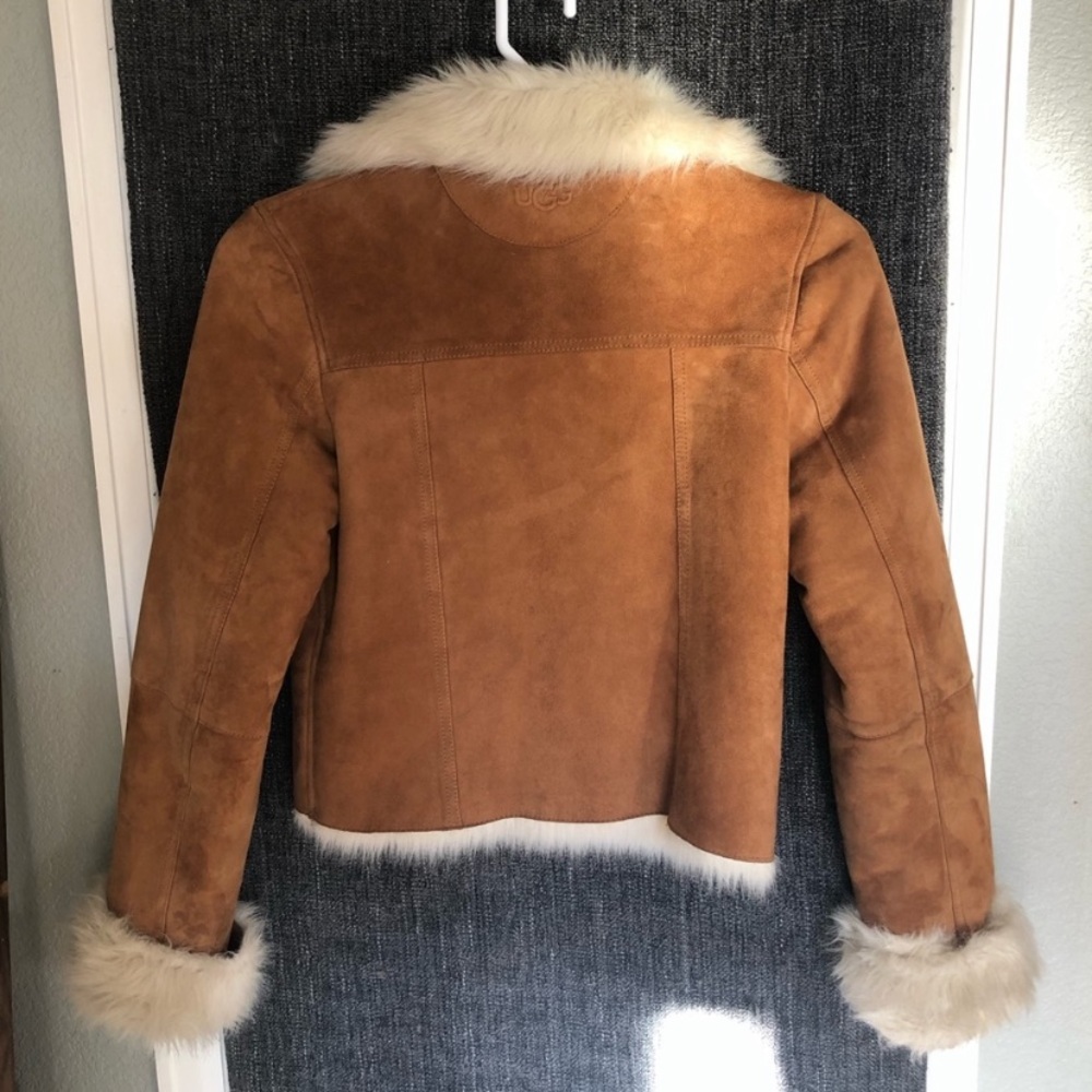 UGG Faux Shearling Leather Jacket♥️🎊🎉🧥